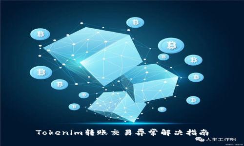 Tokenim转账交易异常解决指南