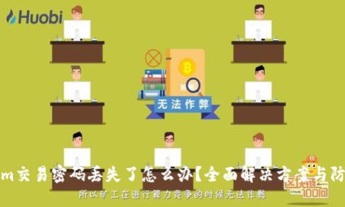tokenim交易密码丢失了怎么办？全面解决方案与防范指南