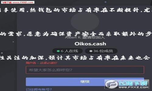 加密货币钱包的市场占有率近年来有了显著增长，尤其是在比特币和以太坊等主要加密货币的推动下。加密货币钱包可以分为热钱包（在线钱包）和冷钱包（离线钱包），这两者在市场中的表现和用户接受度各有不同。

### 加密货币钱包的市场占有率

根据市场研究数据，热钱包通常占据加密货币钱包市场的较大份额，因为其方便性使得用户更青睐。而冷钱包虽然安全性更高，却因其操作复杂度较大而占有率相对较低。在全球范围内，各大钱包提供商，如Coinbase、Ledger和Trezor，目前都在竞争中不断壮大，努力提升自身的市场份额。

### 热钱包与冷钱包的对比

#### 热钱包

热钱包因其便捷而广受欢迎，尤其是在进行频繁交易的用户群体中。它们通常支持多种加密货币，且操作界面友好，适合新手使用。热钱包的市场占有率在不断提升，尤其是在移动支付日益普及的背景下，用户使用热钱包进行小额支付的需求日益增长。

#### 冷钱包

虽然冷钱包提供了更高的安全性，但由于其存取不便，通常只适合长期持有加密货币的用户。这类用户对安全性有着更高的需求，愿意为确保资产安全而采取额外的步骤。在市场分布上，冷钱包的用户相对较少，但他们的资金量往往较大。

### 总结

整体来看，加密货币钱包的市场占有率是高的，尤其是在热钱包领域。然而，冷钱包也有其特定的用户群体，且随着对安全性关注的加深，预计其市场占有率在未来也会有所提升。

---

如果您有任何具体问题，或者希望我进一步深入讨论某个方面，请告诉我！