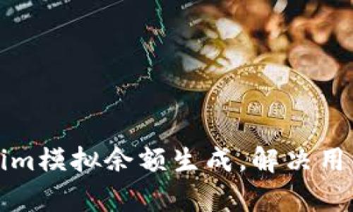 轻松掌握Tokenim模拟余额生成，解决用户资产管理痛点