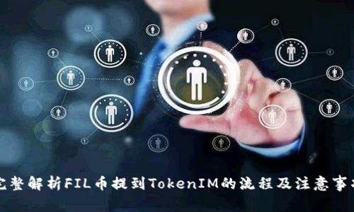 完整解析FIL币提到TokenIM的流程及注意事项