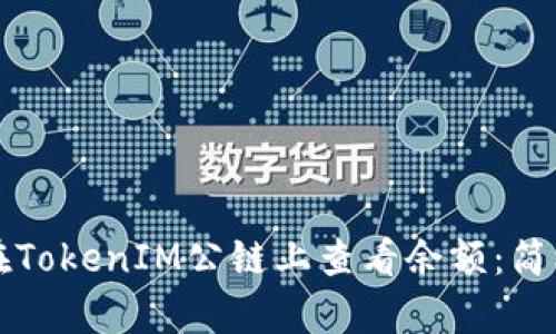 如何在TokenIM公链上查看余额：简单指南