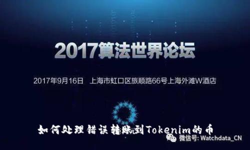 如何处理错误转账到Tokenim的币